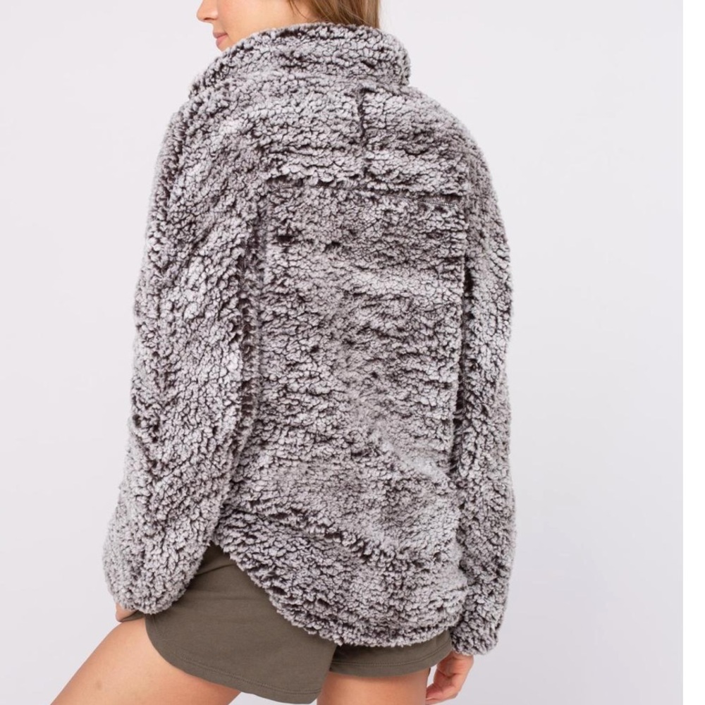 Thread & Supply Sherpa Lazy Sunday Pullover Sizexs - image 2